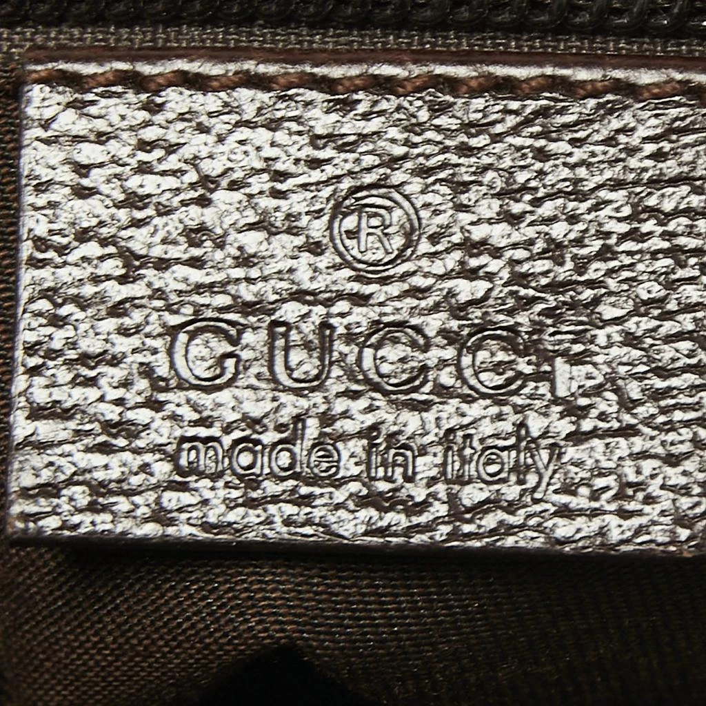 Gucci Beige GG Canvas And Leather Web Messenger Bag 商品