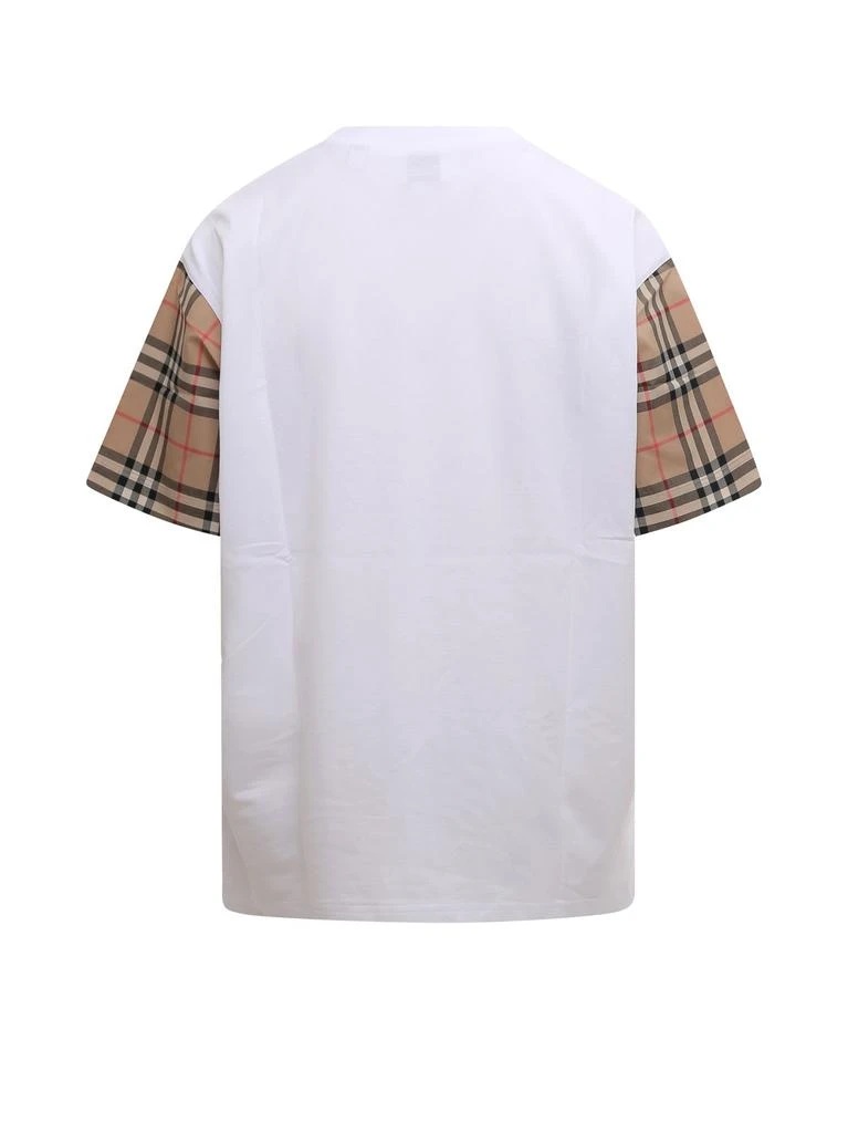 商品Burberry|Burberry Vintage Checked Sleeved Oversized T-Shirt,价格¥2673,第2张图片详细描述