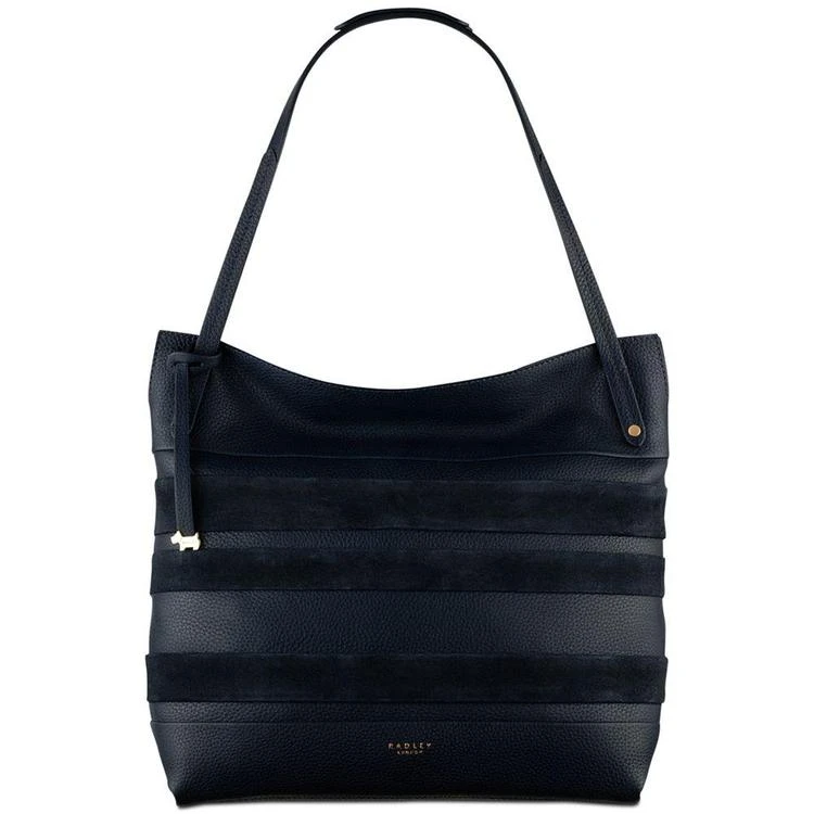 商品Radley|Willow Striped Zip-Top Large Tote,价格¥866,第4张图片详细描述
