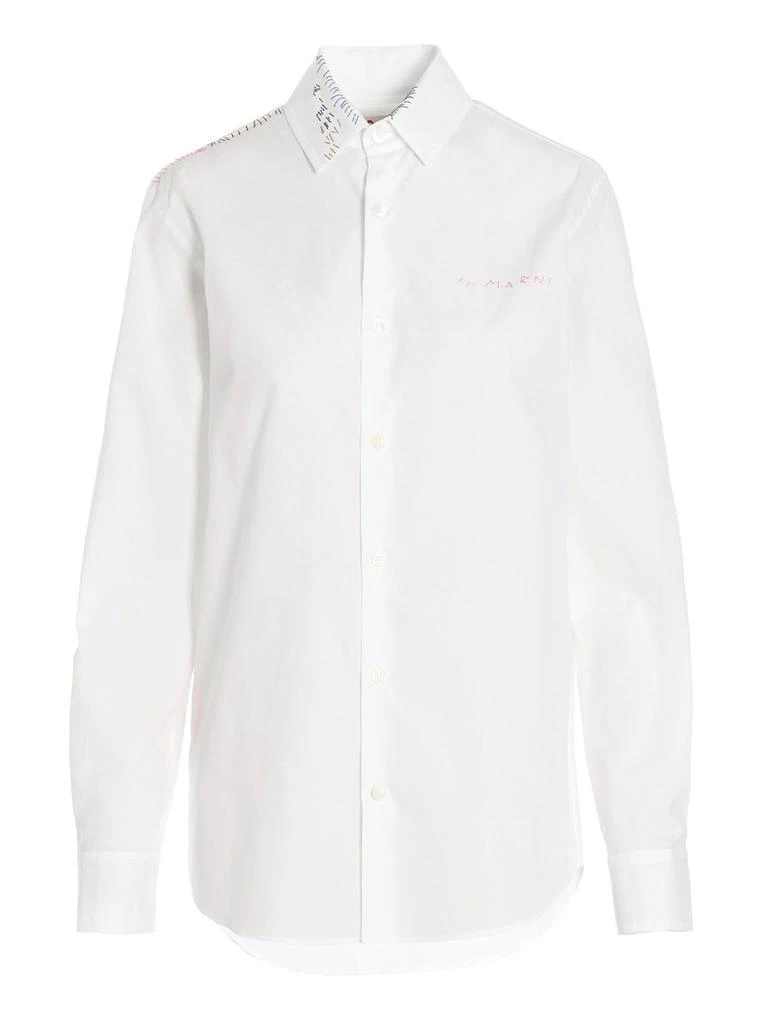 商品Marni|Marni Long-Sleeved Buttoned Shirt,价格¥2279,第1张图片