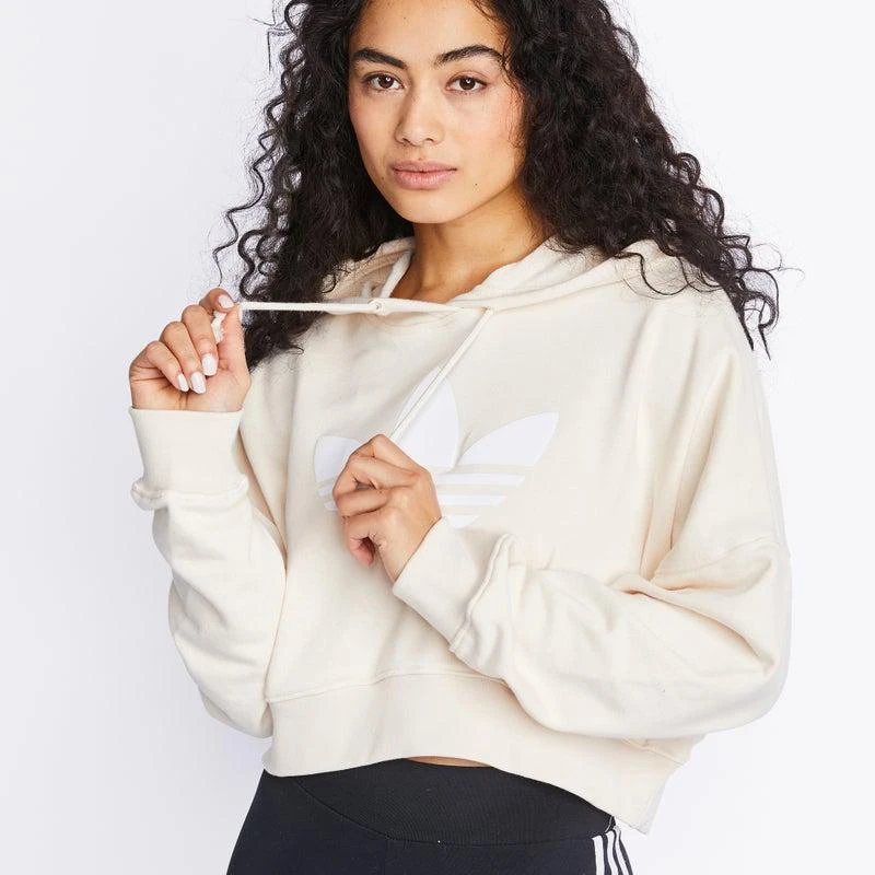 商品Adidas|adidas Originals Aerobic Over The Head Hoody - Women Hoodies,价格¥235,第4张图片详细描述