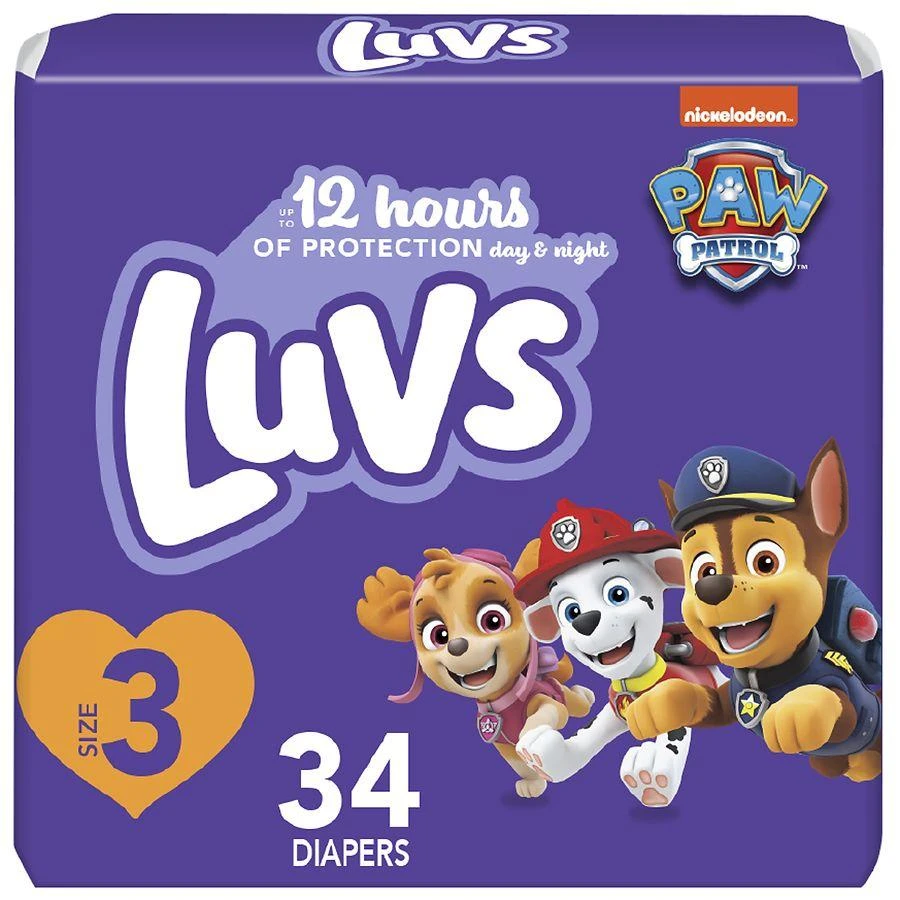 商品Luvs|Pro Level Leak Protection Diapers Size 3 (16-28 lbs),价格¥67,第1张图片