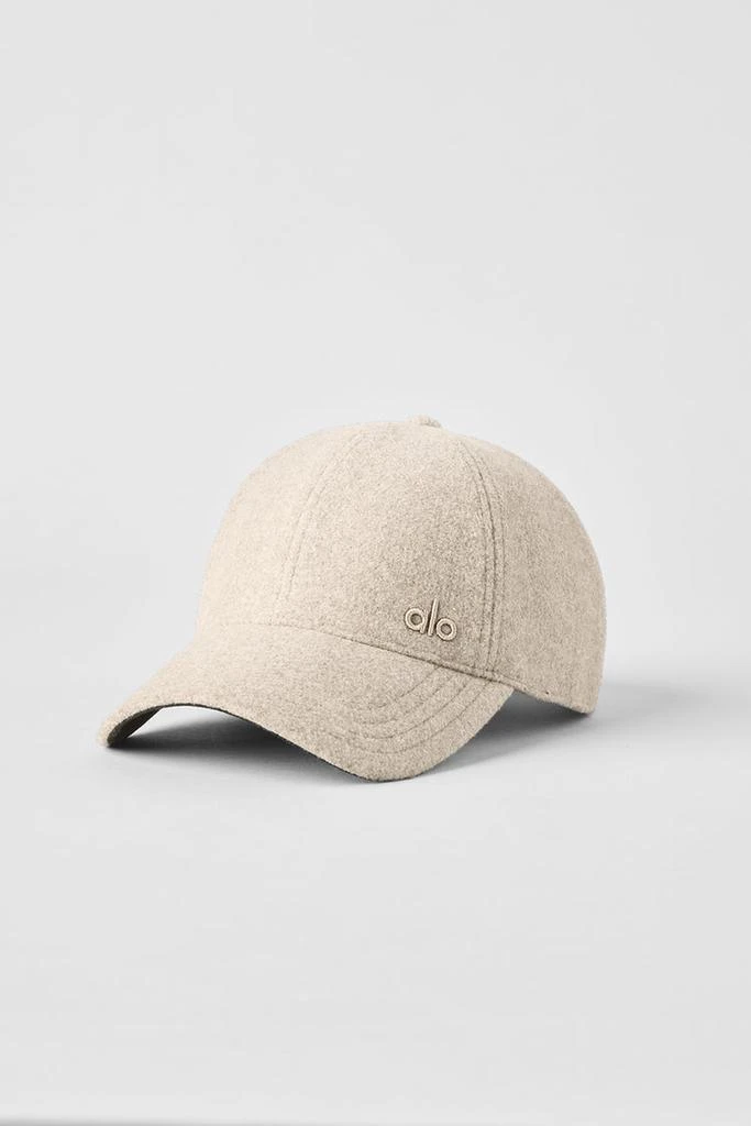 商品Alo|Prestige Off-Duty Cap - Cream Heather,价格¥677,第1张图片