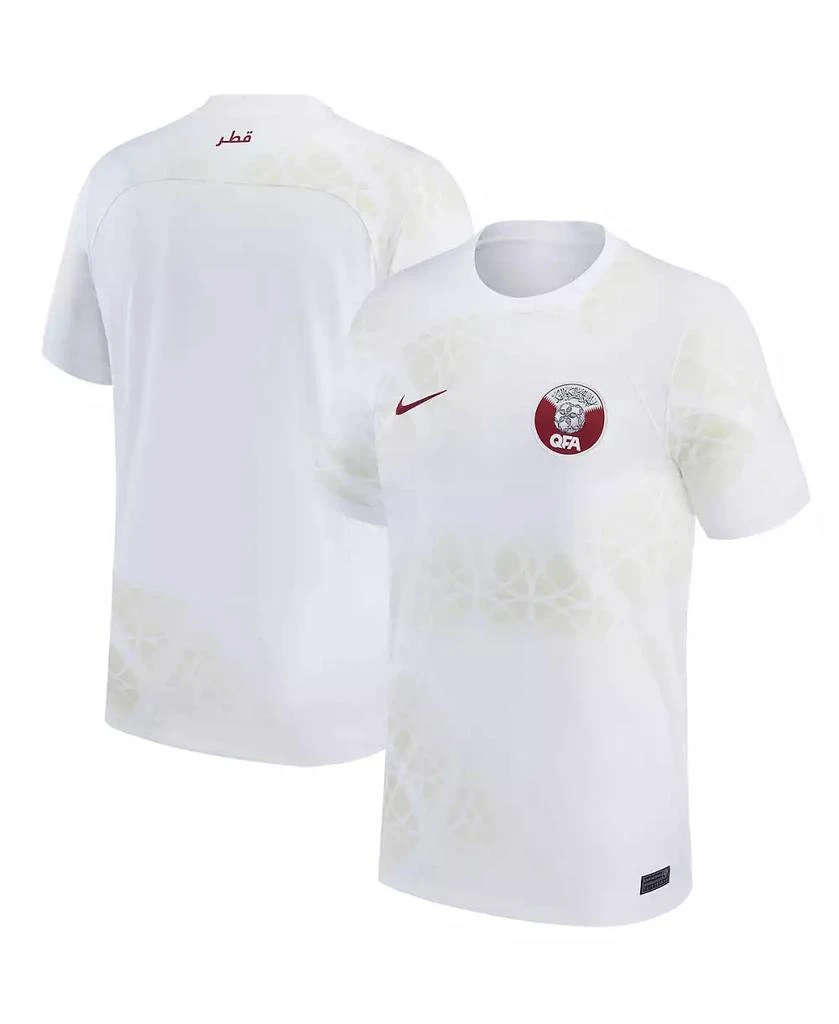 商品NIKE|Men's White Qatar National Team 2022/23 Away Replica Jersey,价格¥725,第1张图片