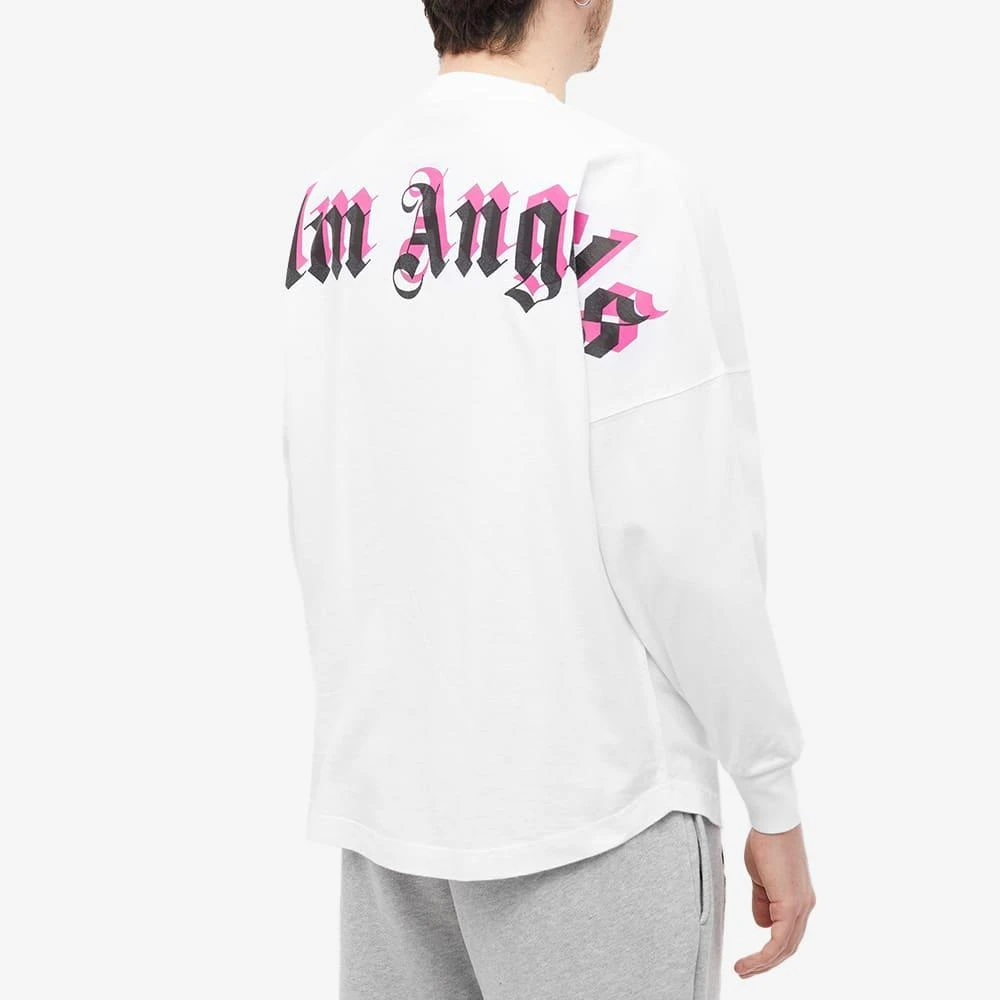 商品Palm Angels|Palm Angels Long Sleeve Oversized 3D Logo T-Shirt,价格¥1250,第3张图片详细描述