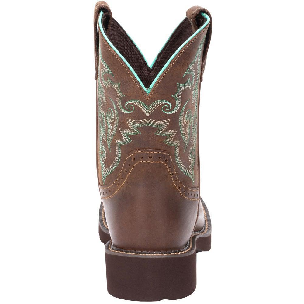 商品Justin Boots|Gemma Round Toe Cowboy Boots,价格¥856,第5张图片详细描述