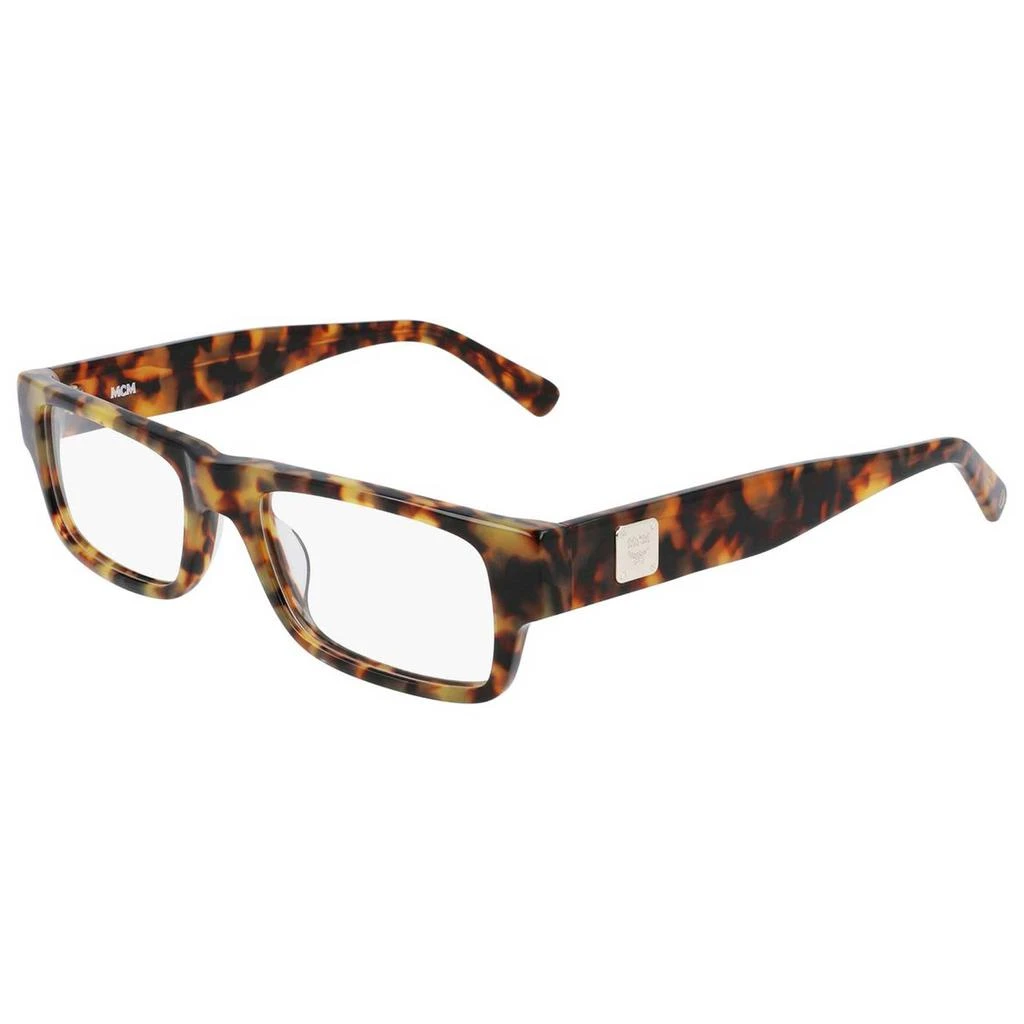 商品MCM|MCM Women's Eyeglasses - Havana Rectangular Zyl Frame Clear Demo Lens | MCM2717 214,价格¥378,第1张图片