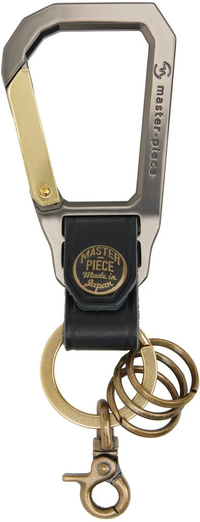 商品master-piece|Black Carabiner Keychain,价格¥299,第1张图片