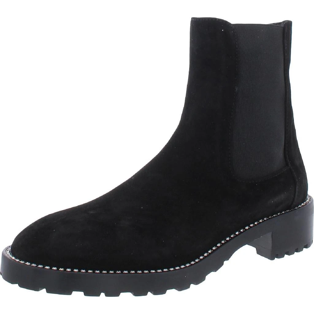 商品Stuart Weitzman|Stuart Weitzman Womens Kolbie Shine Suede Embellished Ankle Boots,价格¥1052,第2张图片详细描述