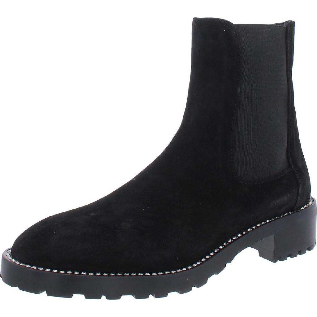 商品Stuart Weitzman|Stuart Weitzman Womens Kolbie Shine Suede Embellished Ankle Boots,价格¥2096,第4张图片详细描述