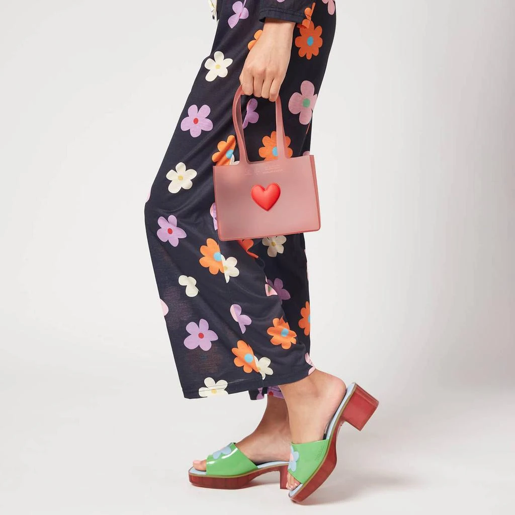 商品The Hut|Melissa X Lazy Oaf Women's City Bag - Red Heart,价格¥225,第2张图片详细描述