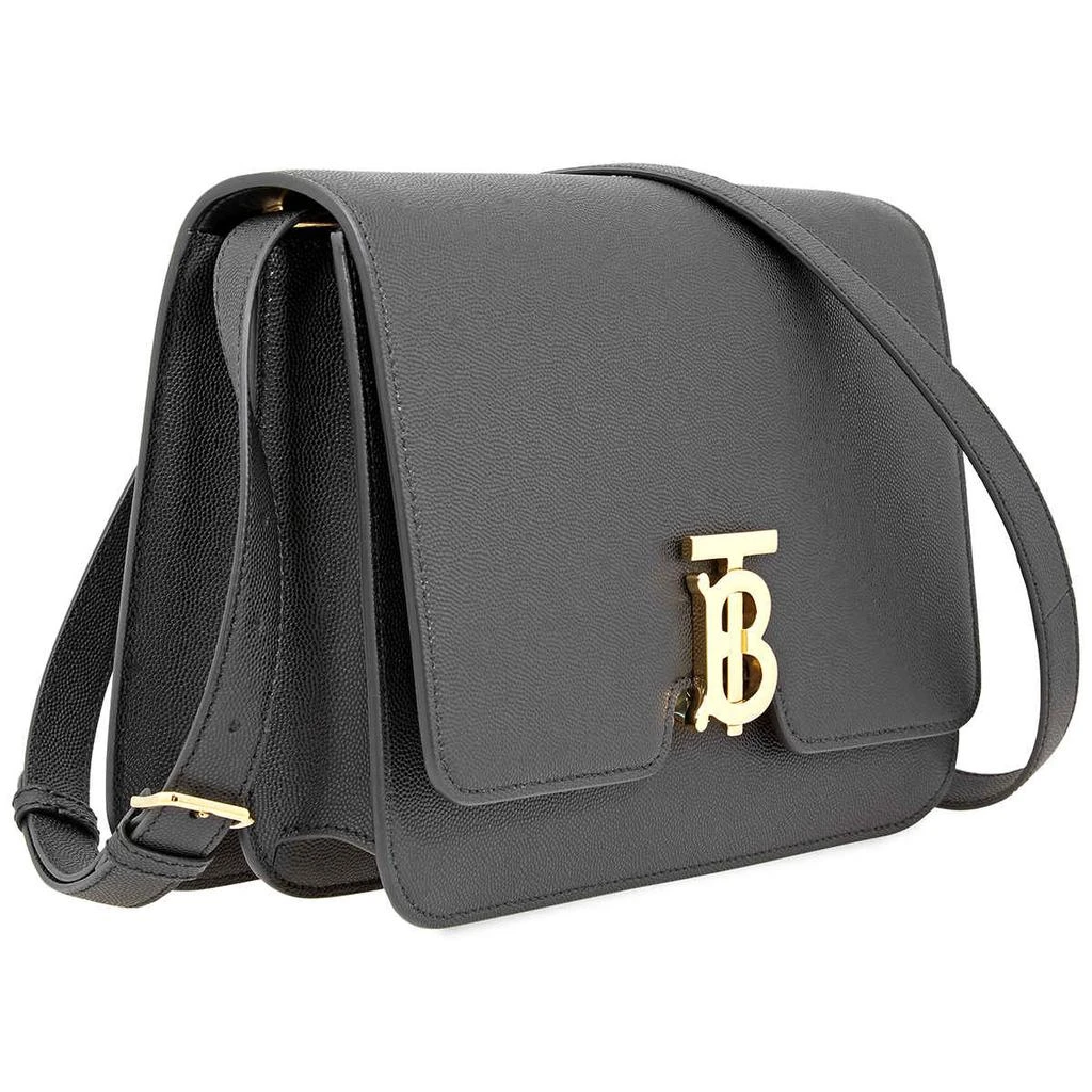 商品Burberry|Burberry Medium Grainy Leather TB Bag- Black,价格¥9769,第3张图片详细描述