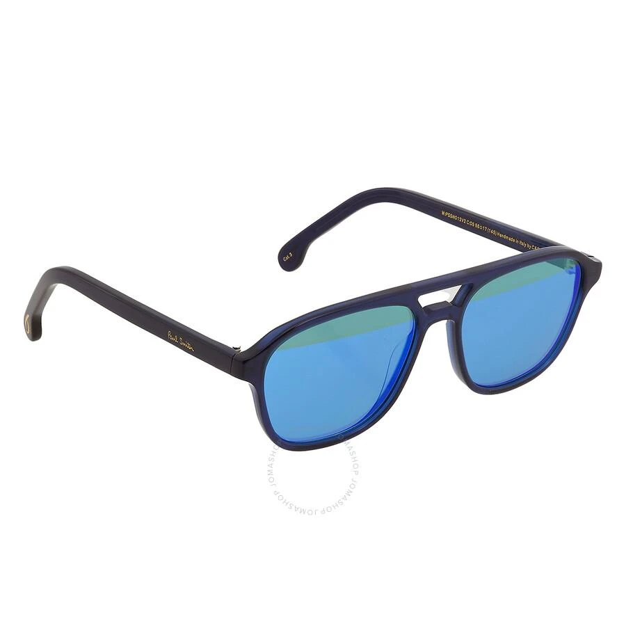 商品Paul Smith|Alder Blue Navigator Unisex Sunglasses PSSN012V2S 005 5617,价格¥596,第2张图片详细描述