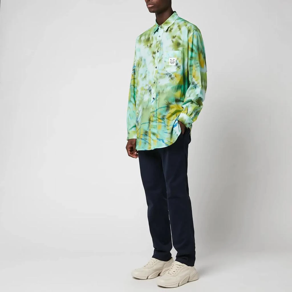 商品Kenzo|KENZO Men's Printed Long Casual Shirt,价格¥814,第3张图片详细描述