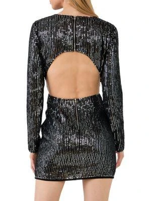 商品Endless Rose|Open Back Sequin Dress,价格¥487,第2张图片详细描述