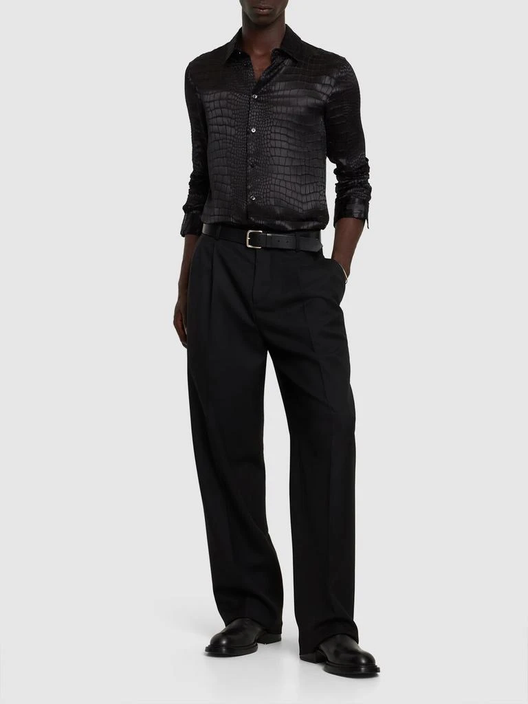 商品Versace|Formal Wool Pants,价格¥2656,第1张图片详细描述