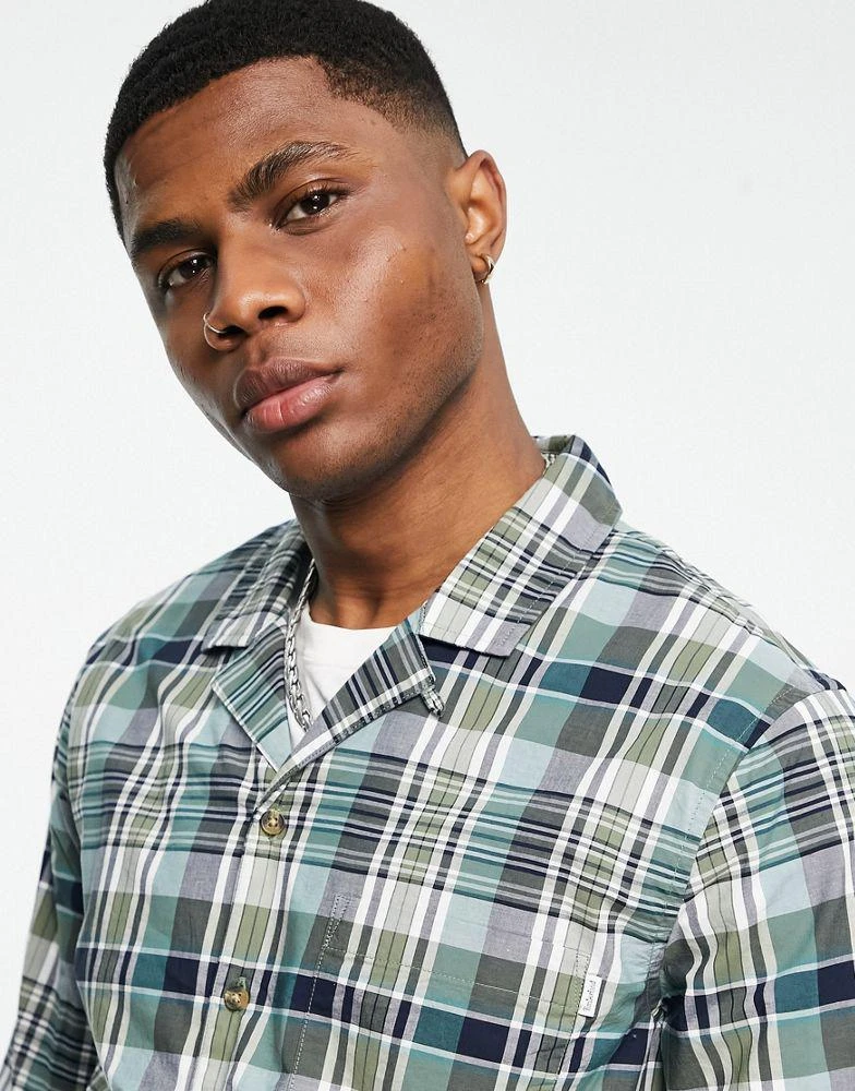 商品Timberland|Timberland Outdoor Heritage plaid shirt in multi,价格¥400,第4张图片详细描述
