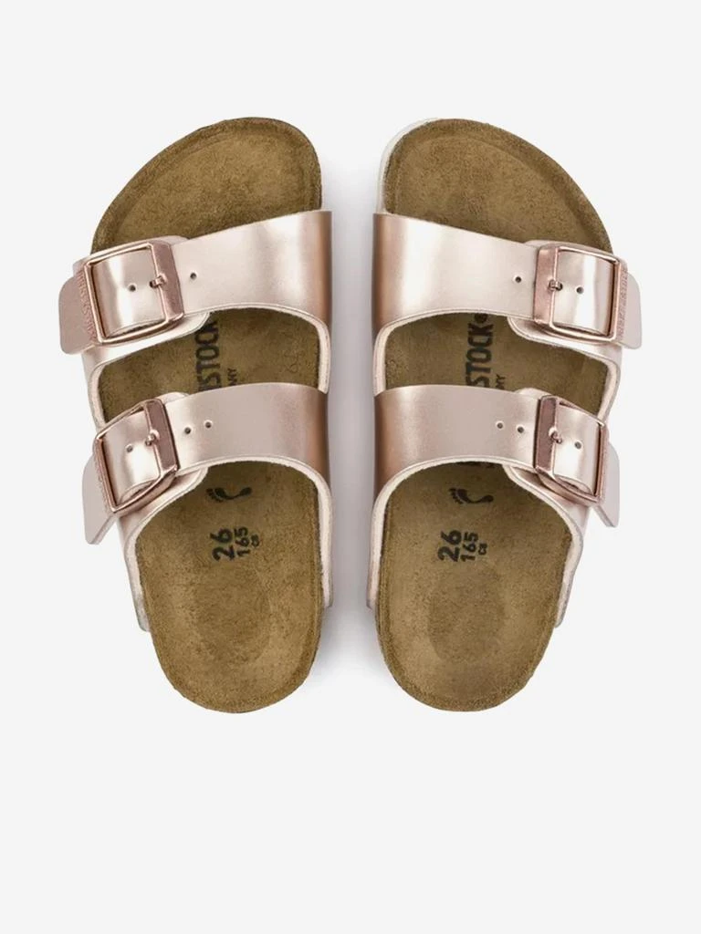 BIRKENSTOCK Girls Arizona Classic Metallic Sandals in Copper 商品