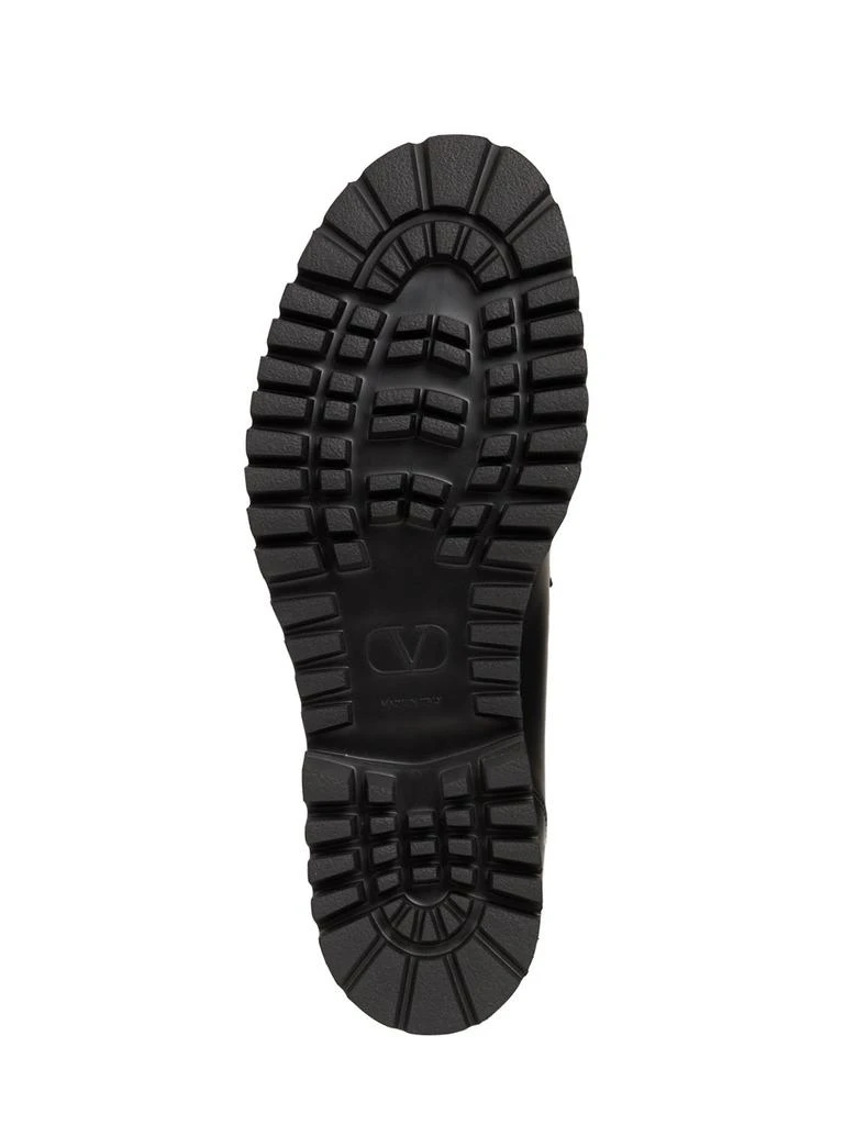 商品Valentino|Chunky Leather Derby Lace-up Shoes,价格¥3790,第5张图片详细描述