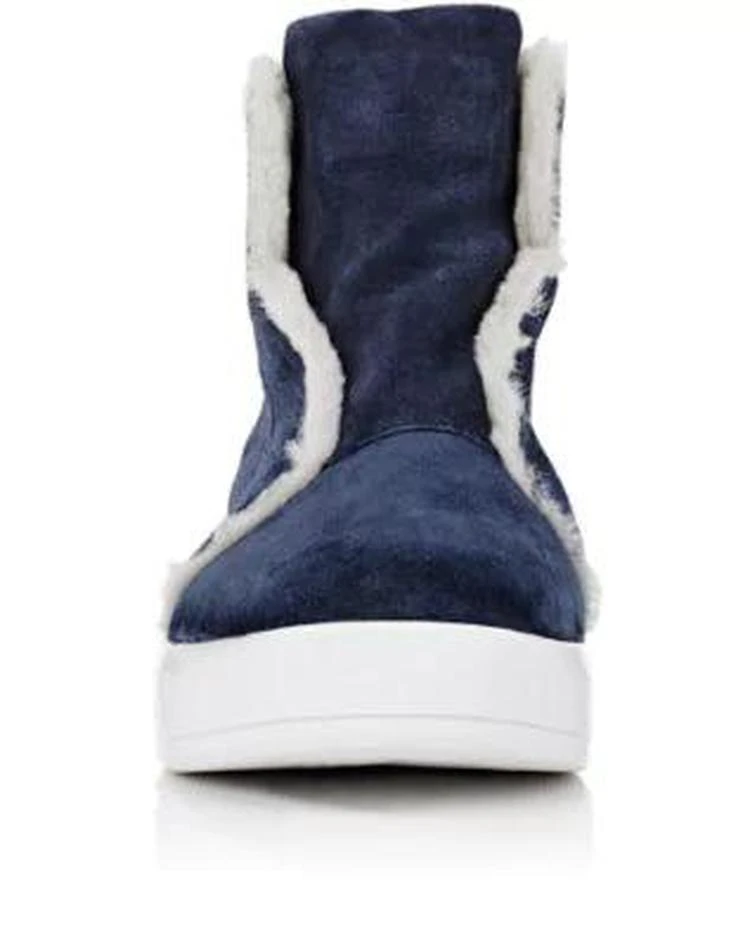 商品Prada|Side-Zip High-Top Sneakers,价格¥2224,第4张图片详细描述