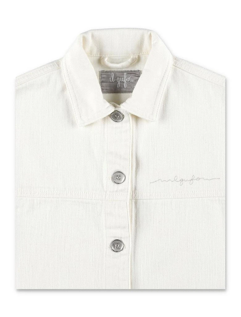 商品IL GUFO|Il Gufo Buttoned Straight Hem Denim Jacket,价格¥953,第3张图片详细描述