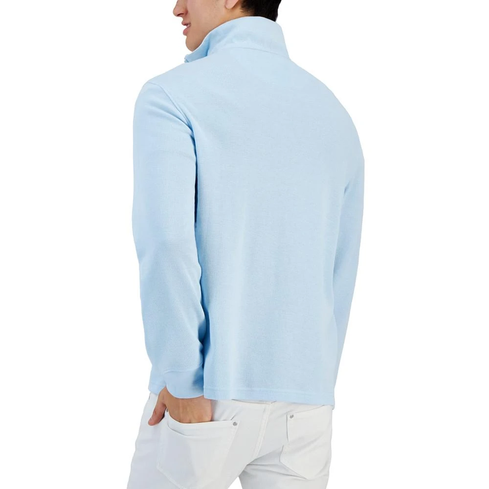 商品Club Room|Men's Classic Fit French Rib Quarter-Zip Sweater, Created for Macy's,价格¥113,第2张图片详细描述