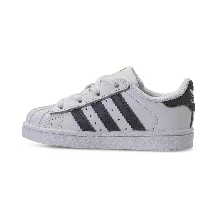 商品Adidas|男幼童Toddler Boys' Superstar Casual Sneakers from Finish Line,价格¥225,第5张图片详细描述