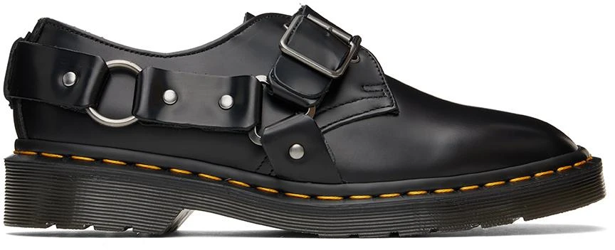 商品Dr. Martens|Black Leather Henree Derbys,价格¥1085,第1张图片