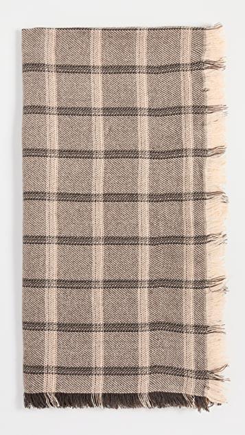 Denvale 格子围巾商品第1张图片规格展示