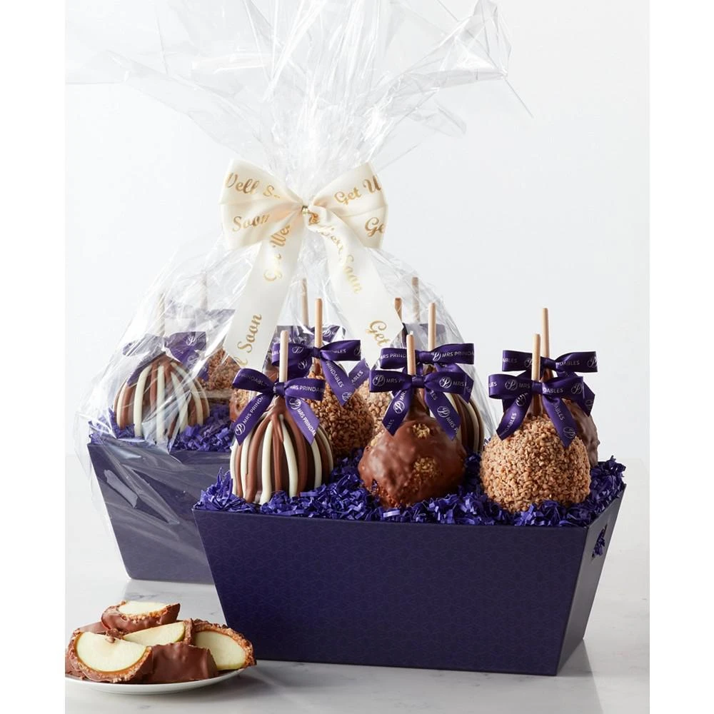 商品Mrs. Prindables|Apple A Day Get Well Caramel Apple Gift Tray,价格¥561,第1张图片