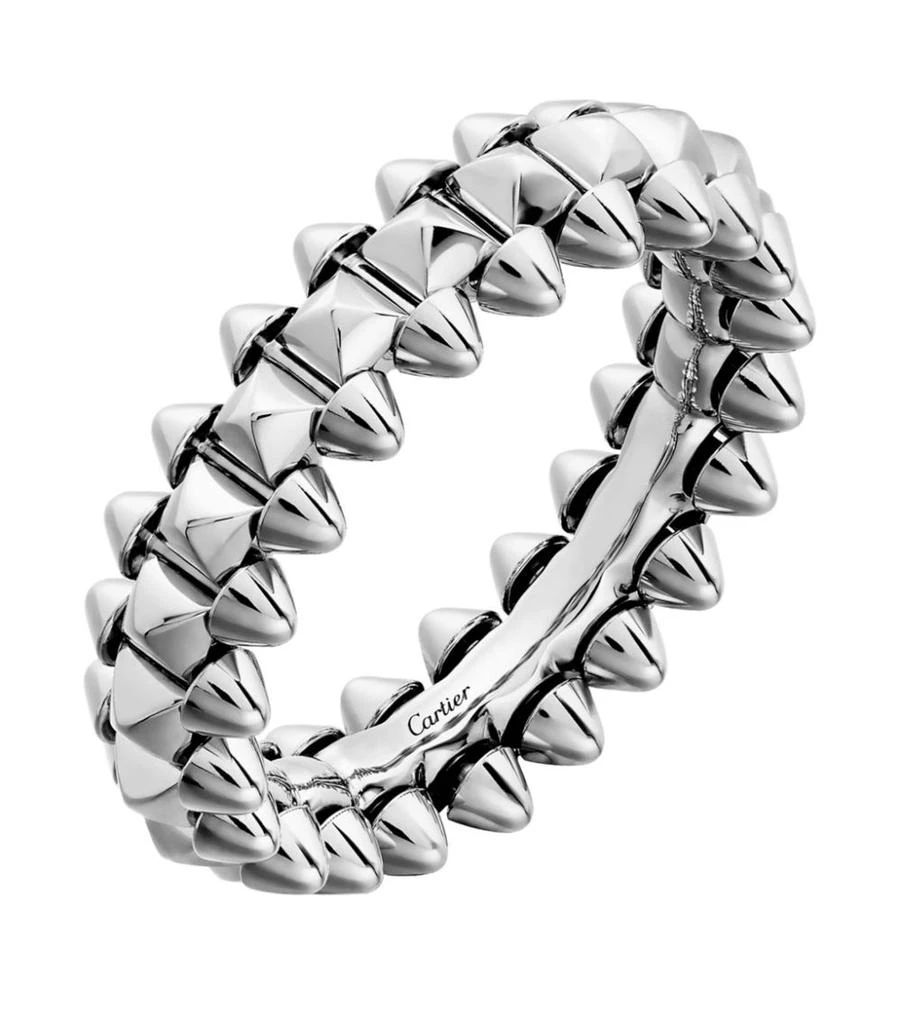 商品Cartier|Small White Gold Clash de Cartier Ring,价格¥27142,第2张图片详细描述