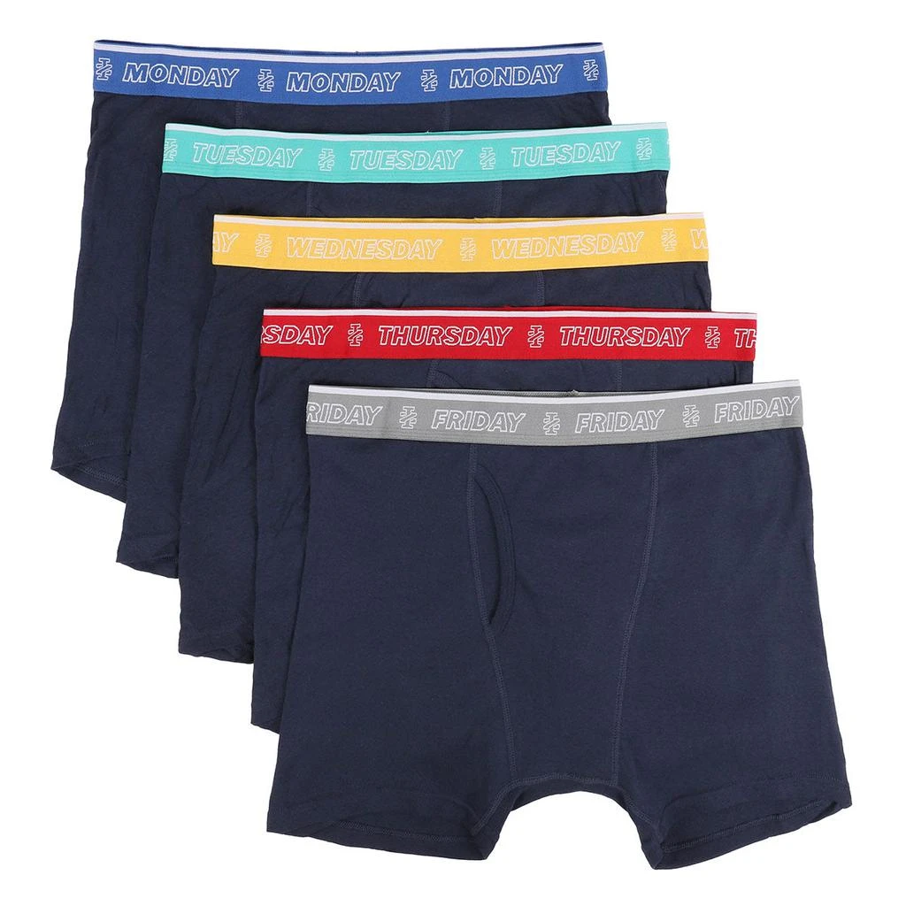 商品IZOD|IZOD Men's 5-Pack Cotton Boxer Briefs P8 / L,价格¥76,第1张图片