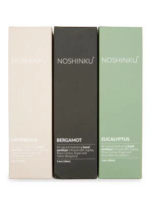 商品Noshinku|3-Piece Rejuvenating Mini Travel Aluminum Sanitizer Discovery Set,价格¥310,第1张图片