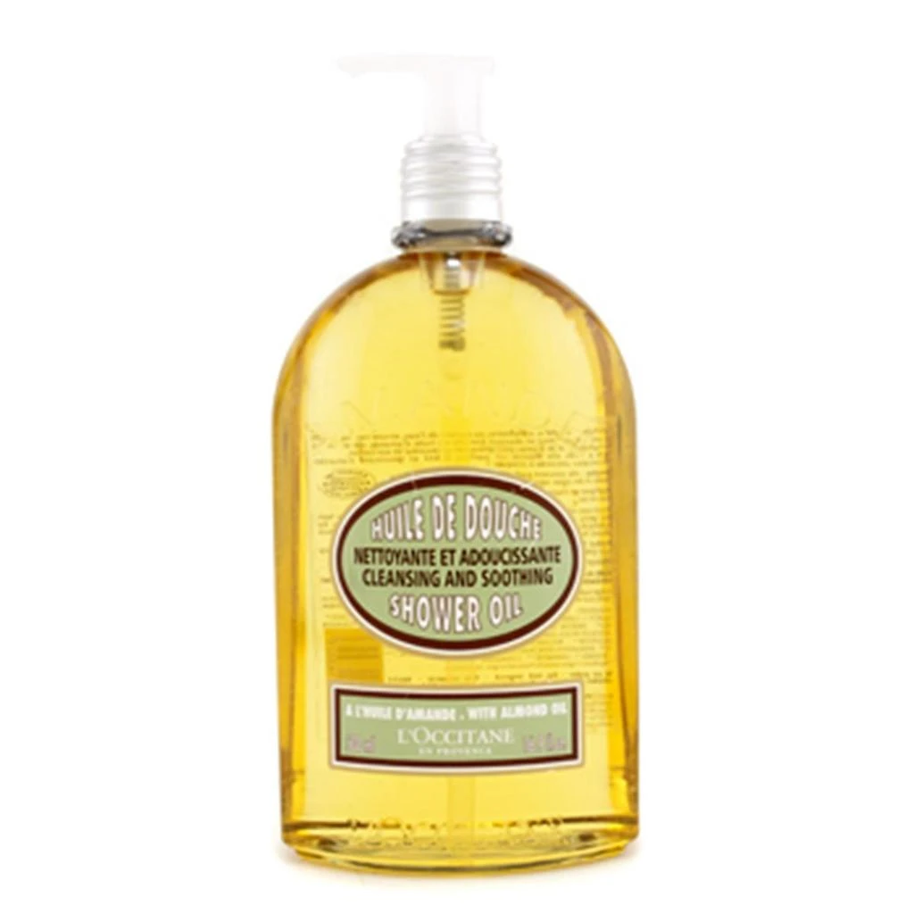 商品L'Occitane|LOccitane 133351 16.7 oz Almond Cleansing Soothing Shower Oil,价格¥562,第1张图片