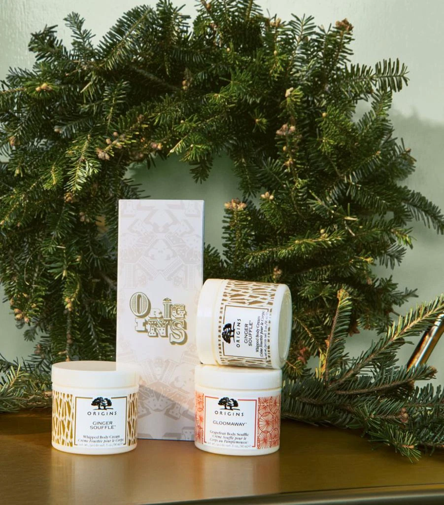 商品Origins|Ginger and Grapefruit Uplifting Body Cream Trio,价格¥199,第4张图片详细描述