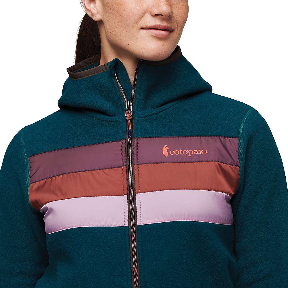 Cotopaxi Women's Teca Fleece Hooded Full-Zip Jacket商品第3张图片规格展示