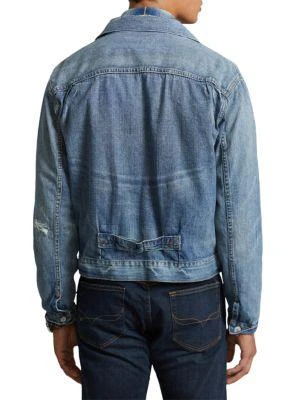 商品Ralph Lauren|2X1 Denim Field Jacket,价格¥890,第2张图片详细描述