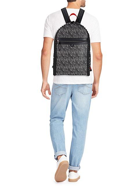 Backparis Cotton-Blend Backpack商品第2张图片规格展示