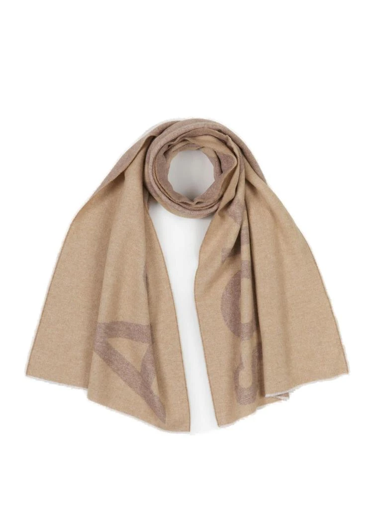商品Acne Studios|Acne Studios Logo Detailed Knitted Scarf,价格¥1499,第2张图片详细描述