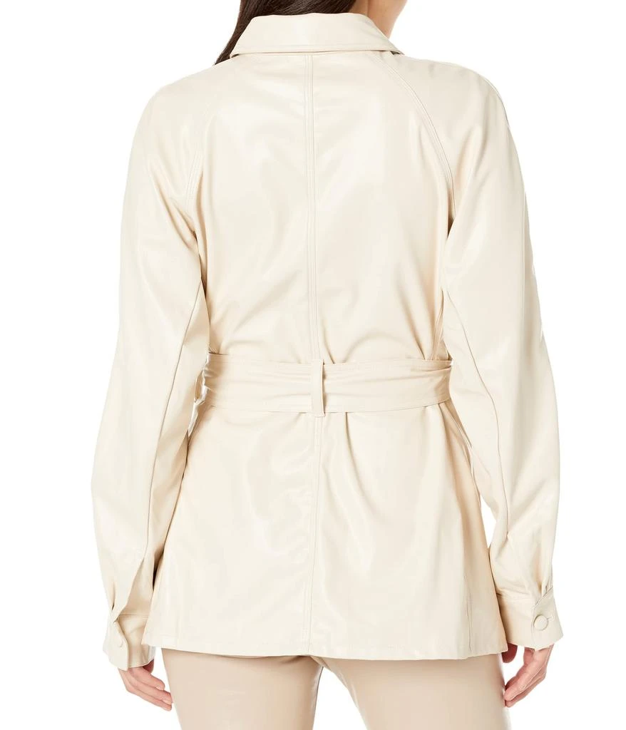 商品7 For All Mankind|Faux Leather Cinch Balloon Jacket,价格¥1600,第2张图片详细描述