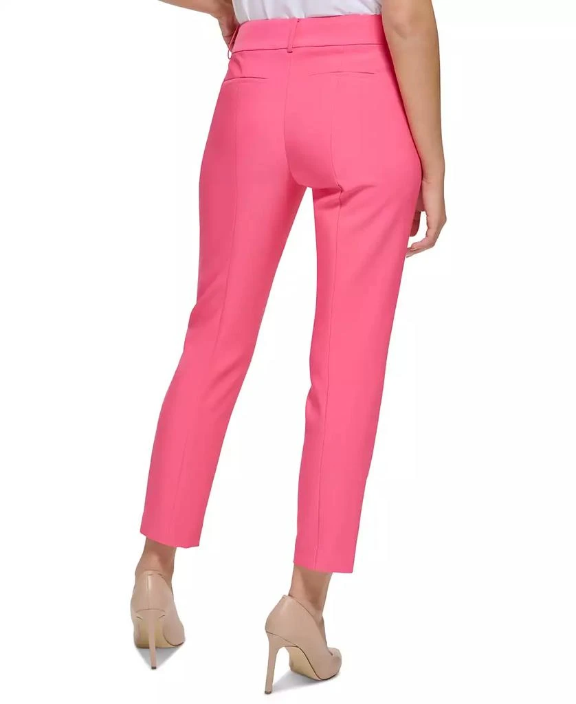 商品Tommy Hilfiger|Women's Solid Slim-Fit Straight-Leg Trouser Pants,价格¥764,第2张图片详细描述