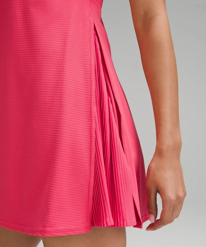 Grid-Texture Sleeveless Linerless Tennis Dress 商品