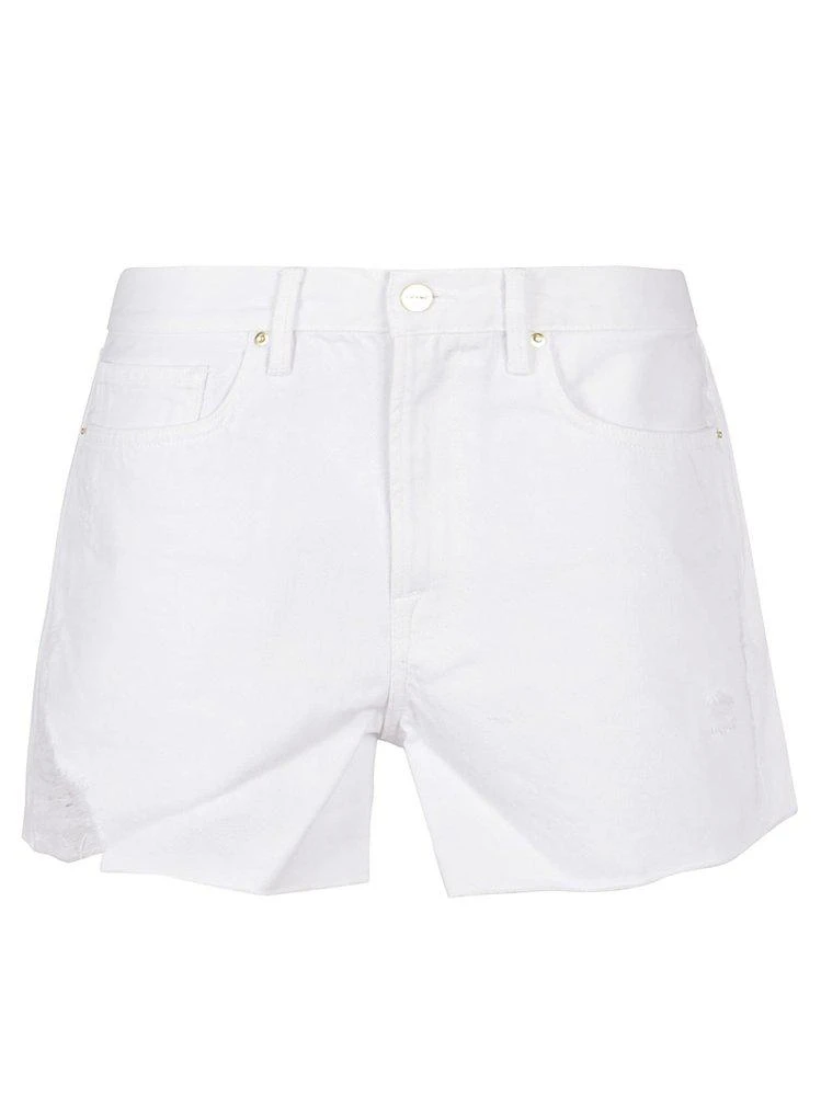 商品FRAME|Frame Le Brigette Distressed Shorts,价格¥987,第1张图片