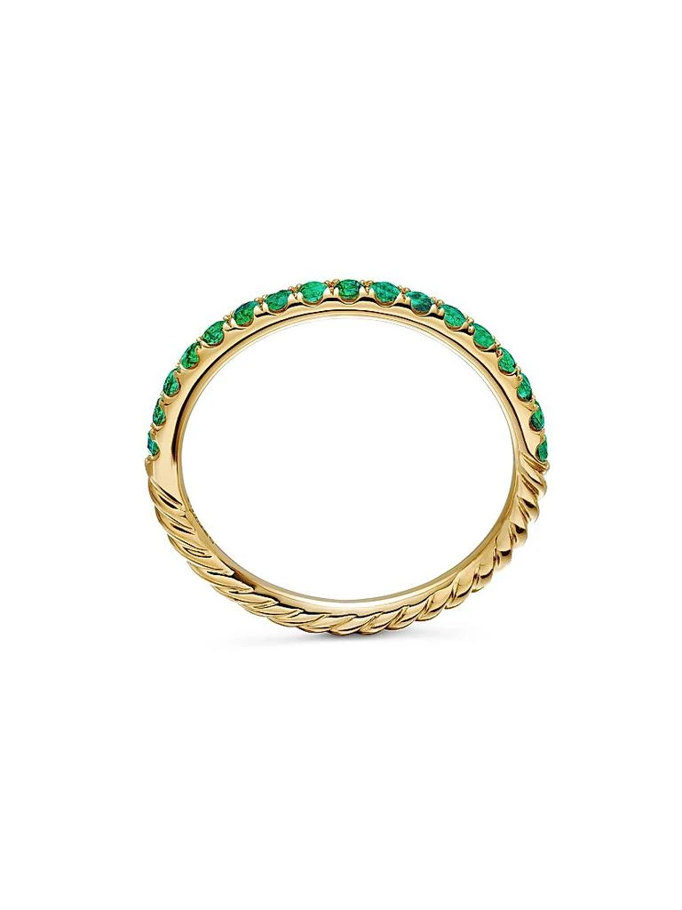 商品David Yurman|Cable Collectibles Stack Ring in 18K Yellow Gold,价格¥11466,第4张图片详细描述
