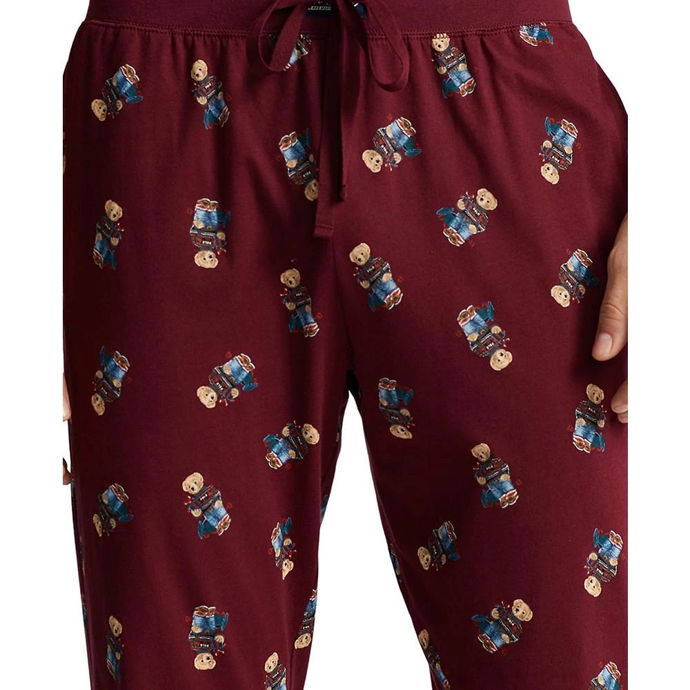 商品Ralph Lauren|Men's 2-Pc. Cotton Polo Bear Pajamas Set,价格¥299,第4张图片详细描述