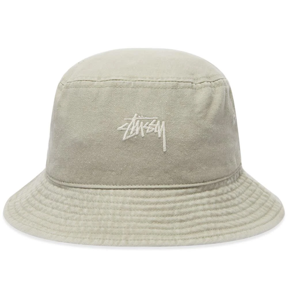 商品STUSSY|Stussy Washed Stock Bucket Hat,价格¥442,第1张图片