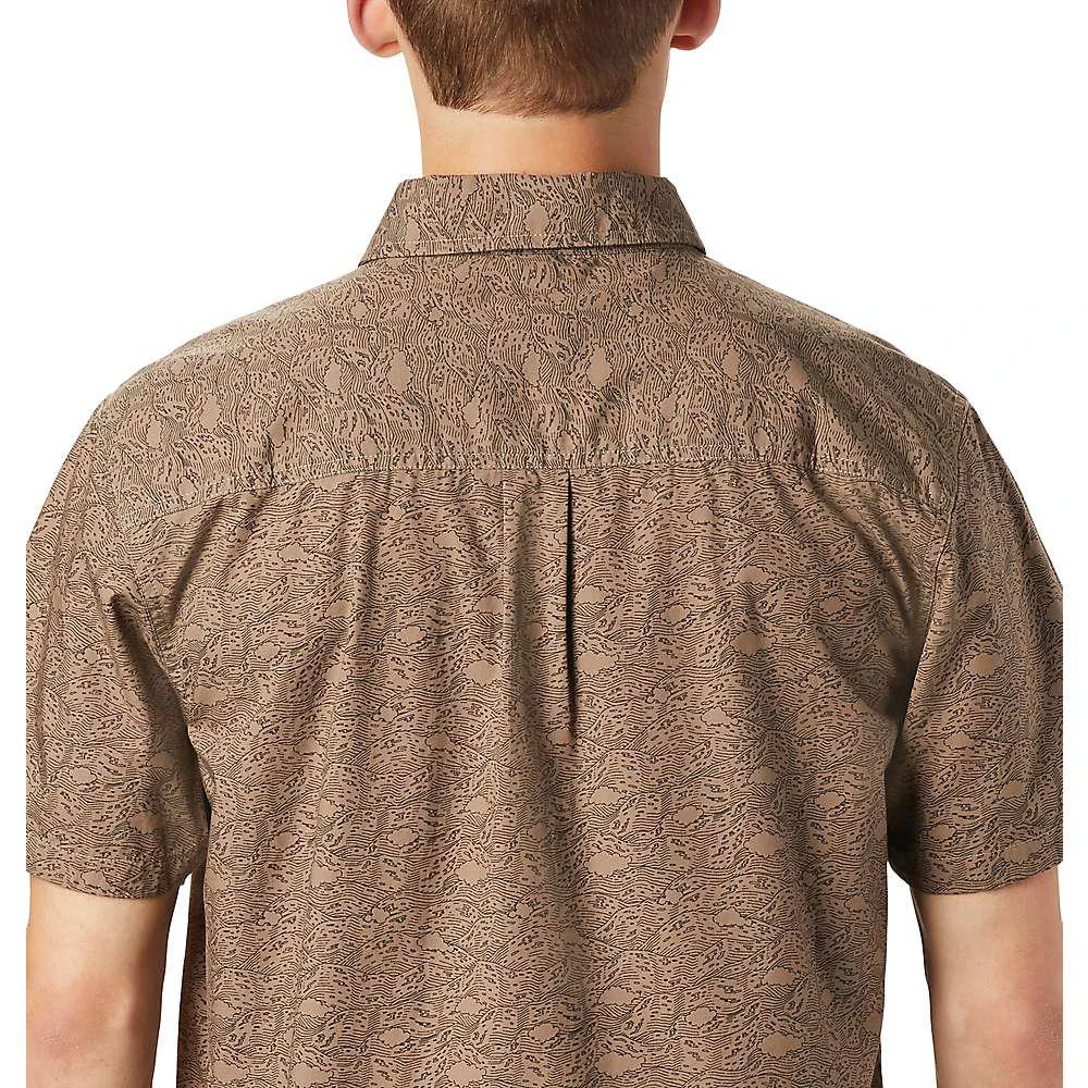 商品Mountain Hardwear|Men's Conness Lakes SS Shirt,价格¥173,第4张图片详细描述