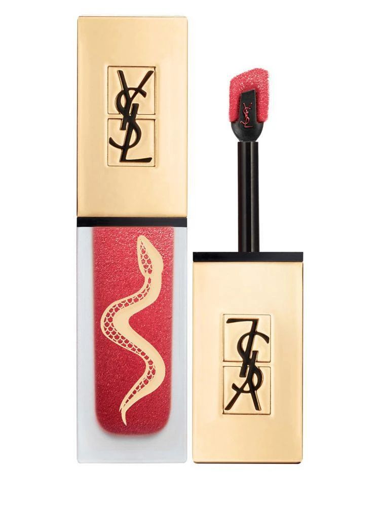 商品Yves Saint Laurent|Tatouage Couture Metallics 限量版金属液体哑光唇釉,价格¥281,第2张图片详细描述