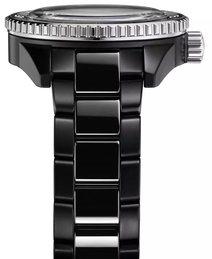 商品Rado|Men's Swiss Automatic Captain Cook Black High Tech Ceramic Bracelet Watch 43mm,价格¥29933,第5张图片详细描述