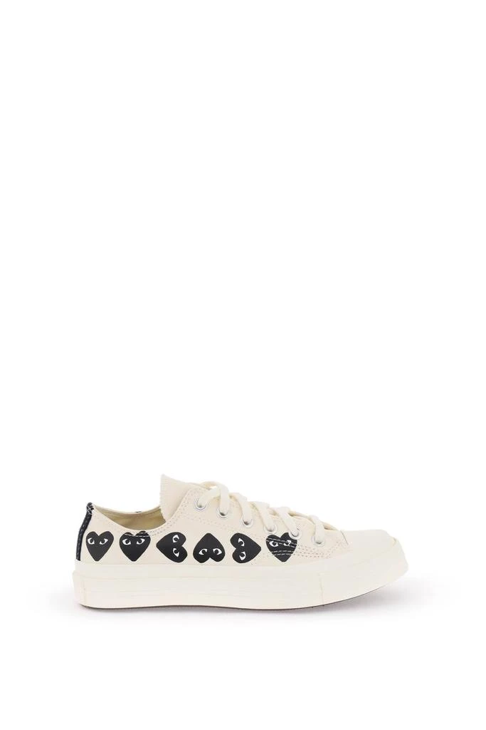 商品Comme des Garcons|Multi Heart Converse X Comme Des Gar S Play Low-top Sneakers,价格¥1272,第1张图片